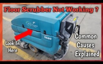 Tennant Floor Scrubber Troubleshooting