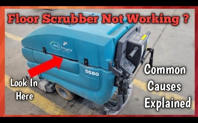 Tennant Floor Scrubber Troubleshooting