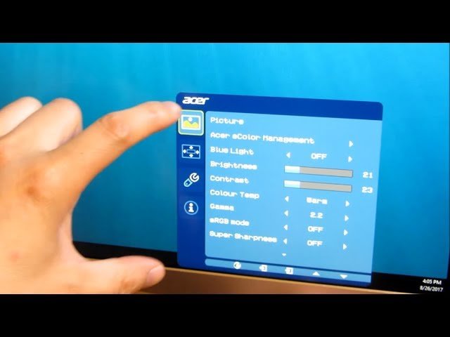 Turn Up The Volume Acer Monitor