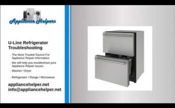 U Line Refrigerator Troubleshooting