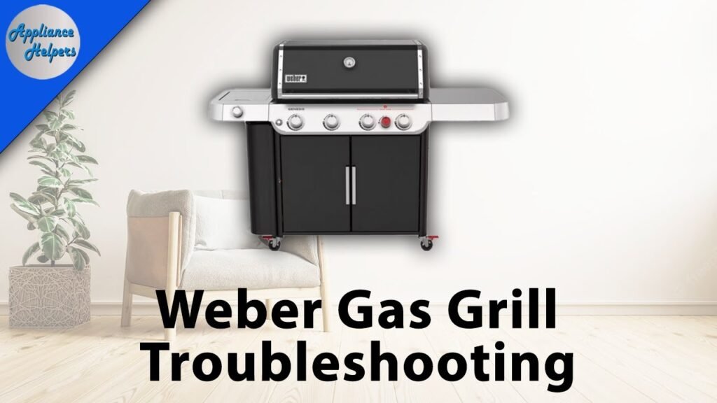 Weber Grill Troubleshooting No Gas Flow