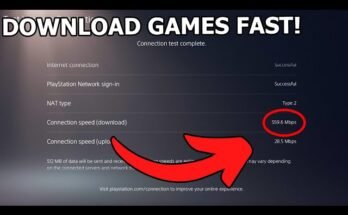 What Is A Good Connection Speed For Ps5