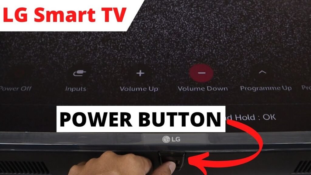 Where Is The Power Button On My Lg Tv