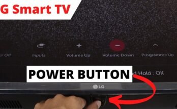 Where Is The Power Button On My Lg Tv