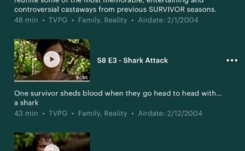 Why Are Episodes Of Survivor Missing On Hulu