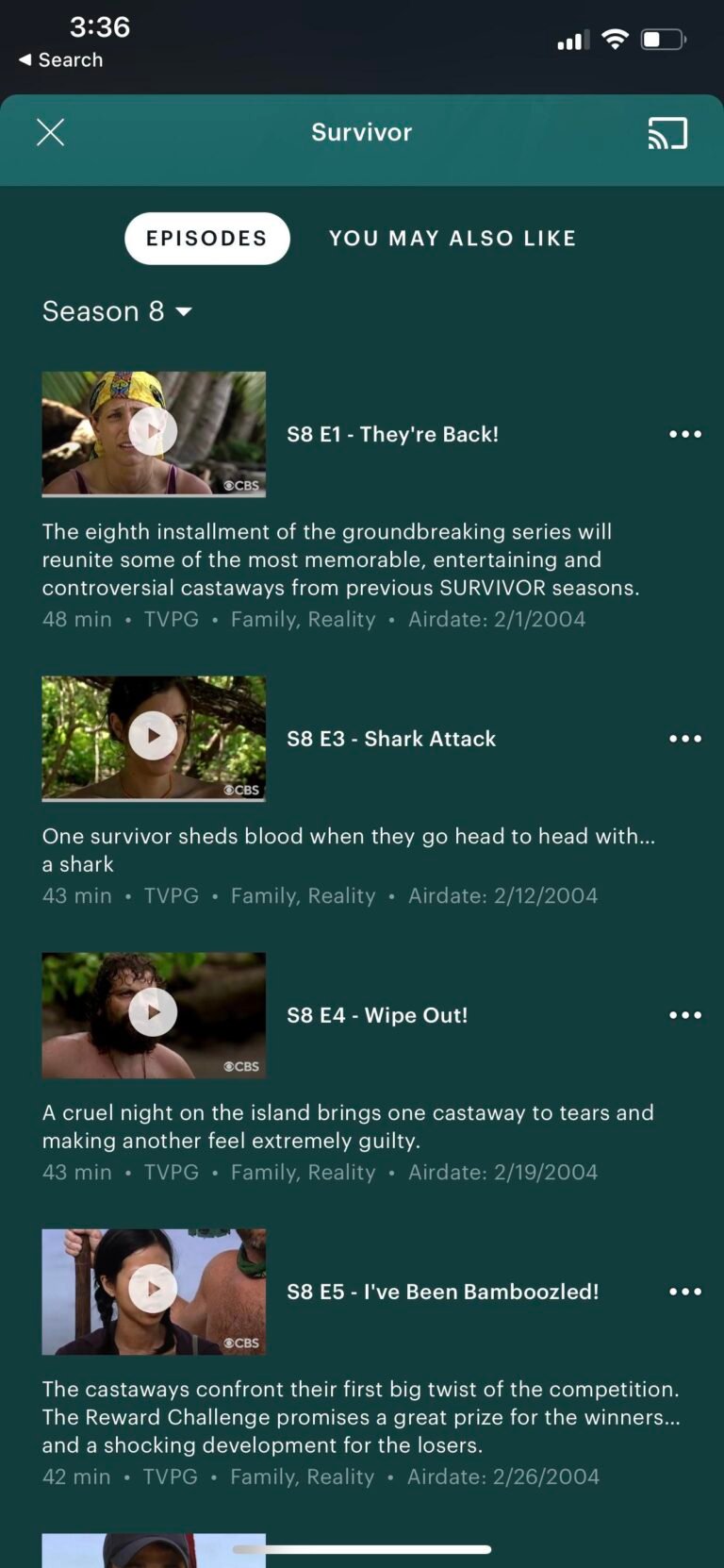 Why Are Episodes Of Survivor Missing On Hulu