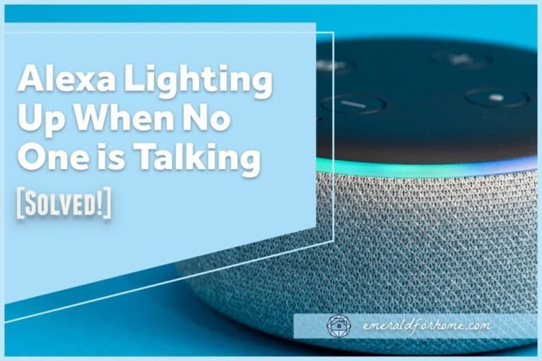 Why Does Alexa Randomly Light Up
