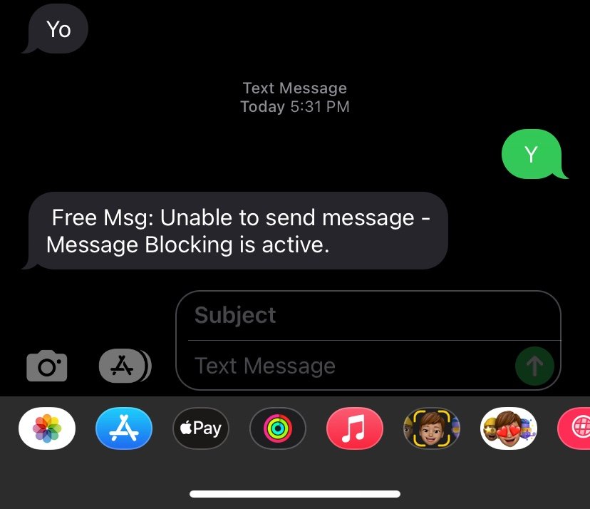 Why Does It Say Message Blocking Is Active On Iphone