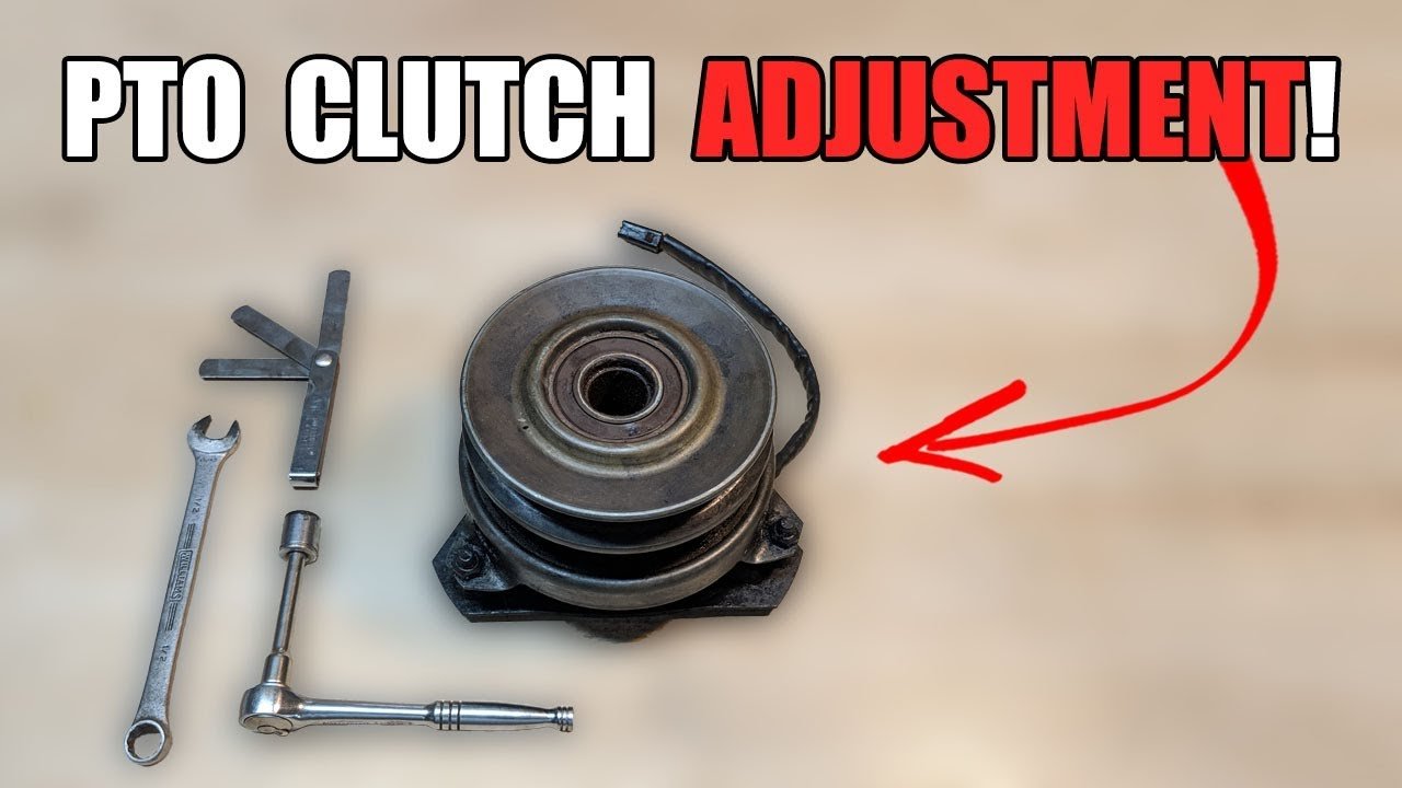 How Do You Adjust a John Deere Electric Pto Clutch?