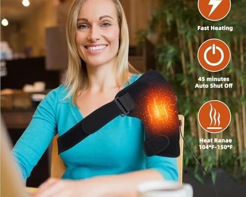 MOTAYU Shoulder Heating Pad Heated Wrap Review