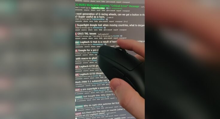 Gaming Mouse Scroll Wheel Issues