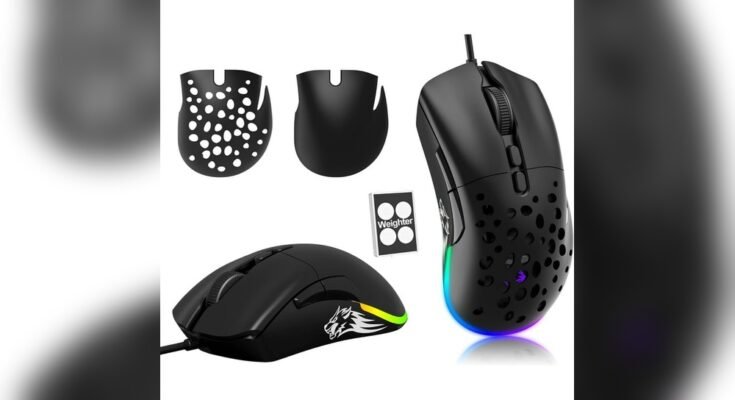Gaming Mouse Weight Adjustment